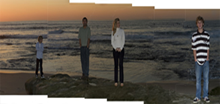 family panorama: before